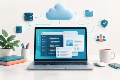 IT &ndash; Software / Software Service illustration
